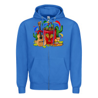 True Royal Mexico Coffee Mug Zipper Hoodie - FaDigitalArtStudio