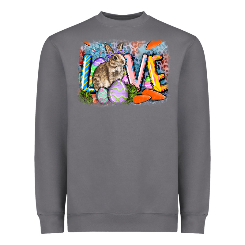 Love Easter Heavyweight Sweatshirt by CowGirlArtShop | Teevron