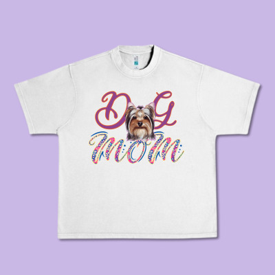 Dog Mom Urban Heavy Tee Designed By Bettercallsaul