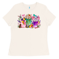 Bone Easter coffee cups with Bunny Ladies Tee - NancyCooperArtShop