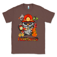 Chestnut firefighter gnome Classic Tee - BarkalooDesign
