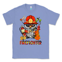 Colony Blue firefighter gnome Classic Tee - BarkalooDesign