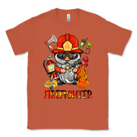 Copper firefighter gnome Classic Tee - BarkalooDesign