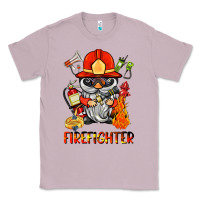 Lilac firefighter gnome Classic Tee - BarkalooDesign
