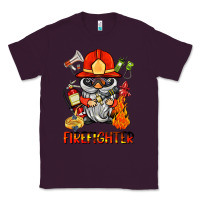Plum firefighter gnome Classic Tee - BarkalooDesign