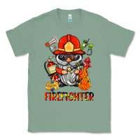 Sage firefighter gnome Classic Tee - BarkalooDesign