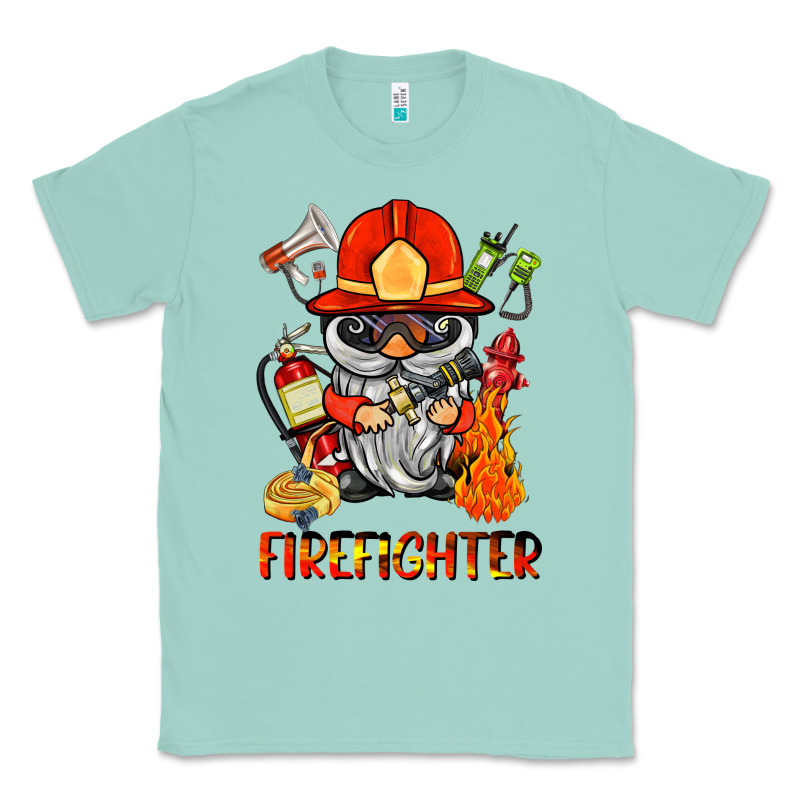 Firefighter Gnome Classic Tee by BarkalooDesign | Teevron