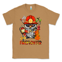Toasted Coconut firefighter gnome Classic Tee - BarkalooDesign