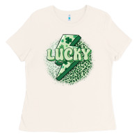 Bone st. patrick's day lucky Ladies Tee - MaliasSmallBusiness