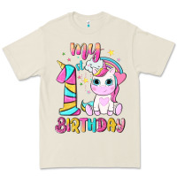 Bone my 1 st birthday with little cute unicorn Premium Tee - NancyCooperArtShop