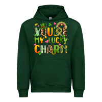 Forest Green you're my lucky charm Urban Hoodie - Artiststas