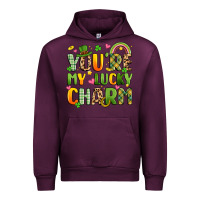 Mauve Wine you're my lucky charm Urban Hoodie - Artiststas