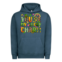 Pigment Midnight Navy you're my lucky charm Urban Hoodie - Artiststas