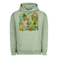 Pigment Oil Green you're my lucky charm Urban Hoodie - Artiststas