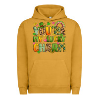 Pigment Peanut Butter you're my lucky charm Urban Hoodie - Artiststas