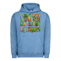 Pigment Pebble Blue you're my lucky charm Urban Hoodie - Artiststas