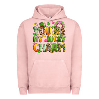 Pigment Salmon you're my lucky charm Urban Hoodie - Artiststas