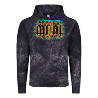 Cloud Black Leopard Patterned Mini Tried Vintage Hoodie - Bettercallsaul
