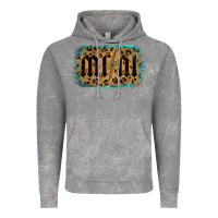 Cloud Rock Leopard Patterned Mini Tried Vintage Hoodie - Bettercallsaul