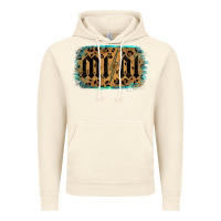 Vintage Artic Leopard Patterned Mini Tried Vintage Hoodie - Bettercallsaul