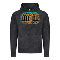 Vintage Black Leopard Patterned Mini Tried Vintage Hoodie - Bettercallsaul