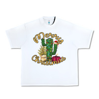 White Cactus Christmas Urban Heavy Tee - Bettercallsaul