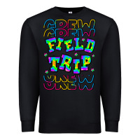Black Crew Field Trip Premium Sweatshirt - CowhideDigitalArt