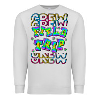 Dove Grey Crew Field Trip Premium Sweatshirt - CowhideDigitalArt