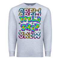 Heather Grey Crew Field Trip Premium Sweatshirt - CowhideDigitalArt