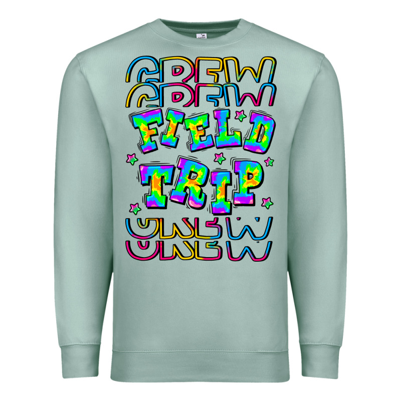 Crew Field Trip Premium Sweatshirt by CowhideDigitalArt | Teevron