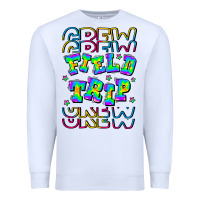 White Crew Field Trip Premium Sweatshirt - CowhideDigitalArt