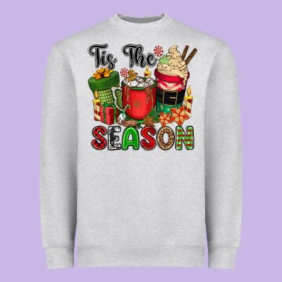 Tis The Season Heavyweight Sweatshirt Designed By Cowgirlartshop