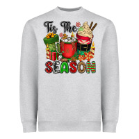 Heather Grey tis the season Heavyweight Sweatshirt - CowGirlArtShop