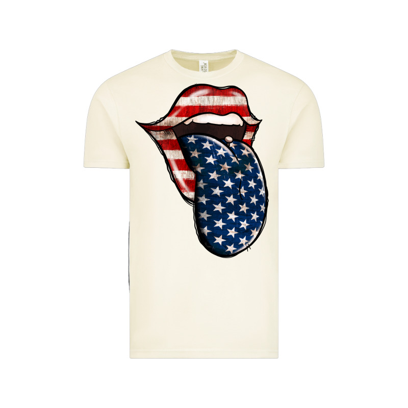 American Toungue For 4th Of July Vintage Tee by Bettercallsaul | Teevron