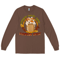 Chestnut Mommy Needs Some Pumpkin Spice Long Sleeve Tee - texasbilliewilder