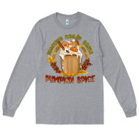 Heather Grey Mommy Needs Some Pumpkin Spice Long Sleeve Tee - texasbilliewilder