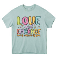 Arona love and embrace every version of you Heavy Core Tee - MaliasSmallBusiness