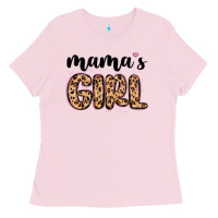 Bubblegum Pink mama s girl Ladies Tee - MaliasSmallBusiness