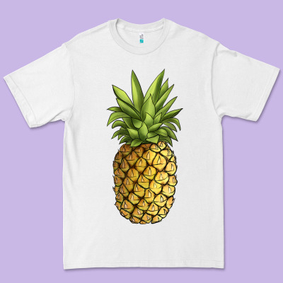 Pineapple Premium Tee Designed By Jahusdesignshop