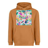 Meerkat hello kindergarten seamless pattern Heavyweight Hoodie - BundleAndBundleShop