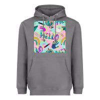 Storm hello kindergarten seamless pattern Heavyweight Hoodie - BundleAndBundleShop