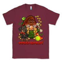 Burgundy dog mom  life gnome Classic Tee - BarkalooDesign