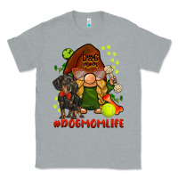 Heather Grey dog mom  life gnome Classic Tee - BarkalooDesign