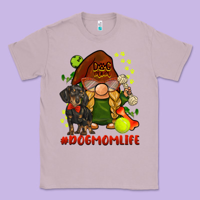 Dog Mom  Life Gnome Classic Tee Designed By Barkaloodesign