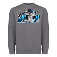 Storm let it snow Heavyweight Sweatshirt - CowGirlArtShop