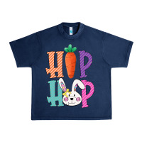 Navy hip hop easter girls toddlers kids leopard bunny Urban Heavy Tee - Bettercallsaul