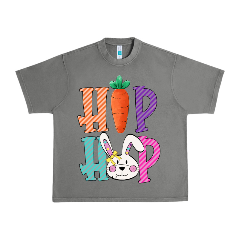 Hip Hop Easter Girls Toddlers Kids Leopard Bunny Urban Heavy Tee by Bettercallsaul | Teevron