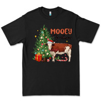 Black mooey christmas Premium Tee - MaliasSmallBusiness