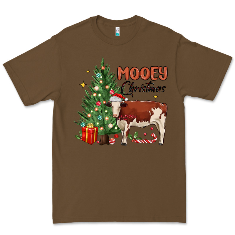 Mooey Christmas Premium Tee by MaliasSmallBusiness | Teevron
