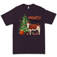 Plum mooey christmas Premium Tee - MaliasSmallBusiness
